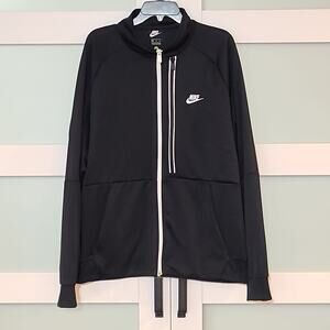 Nike N98 Tribute Jacket Black Full Zip Men's Size XXL Zip Tech Pocket